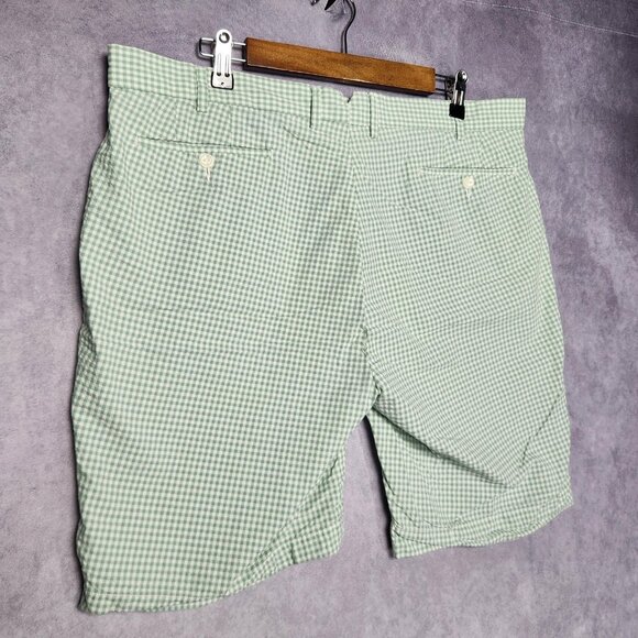 Polo Ralph Lauren Shorts Mens 38 Gingham Check Classic Preppy Casual - Picture 7 of 16